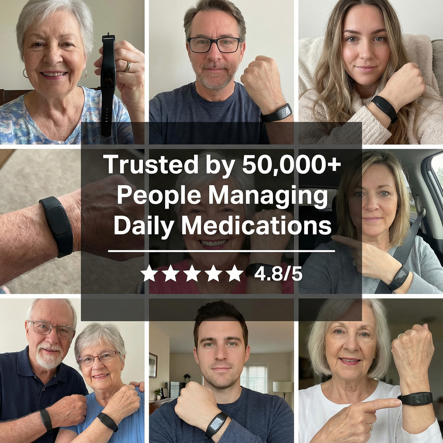 Clear Mind Band - The Silent Medication Reminder